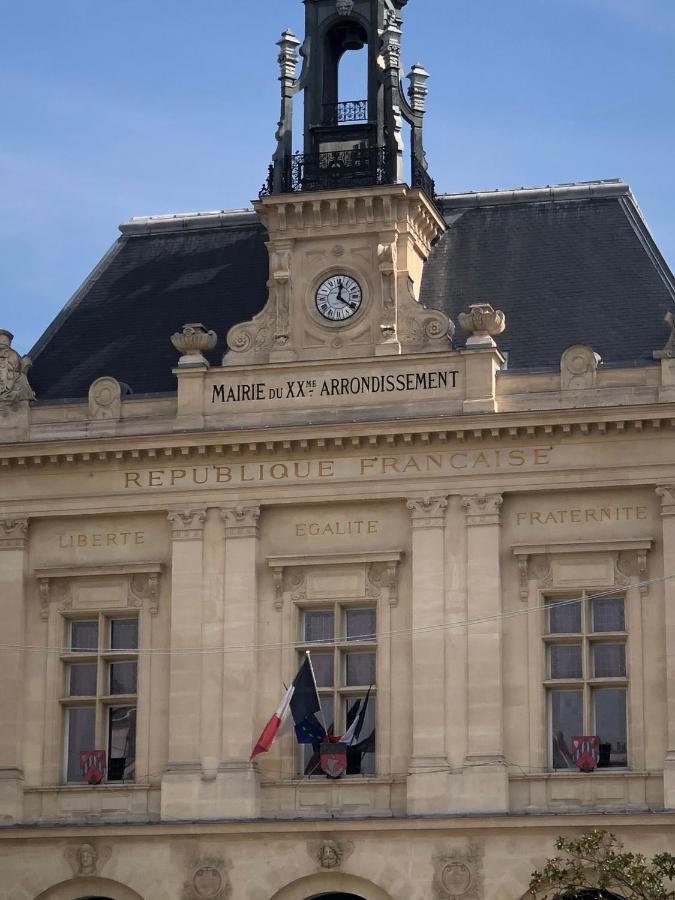 Gambetta Residences Hotel Paris Centre Extérieur photo
